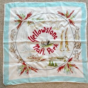 Yellowstone National Park Themed Scarf